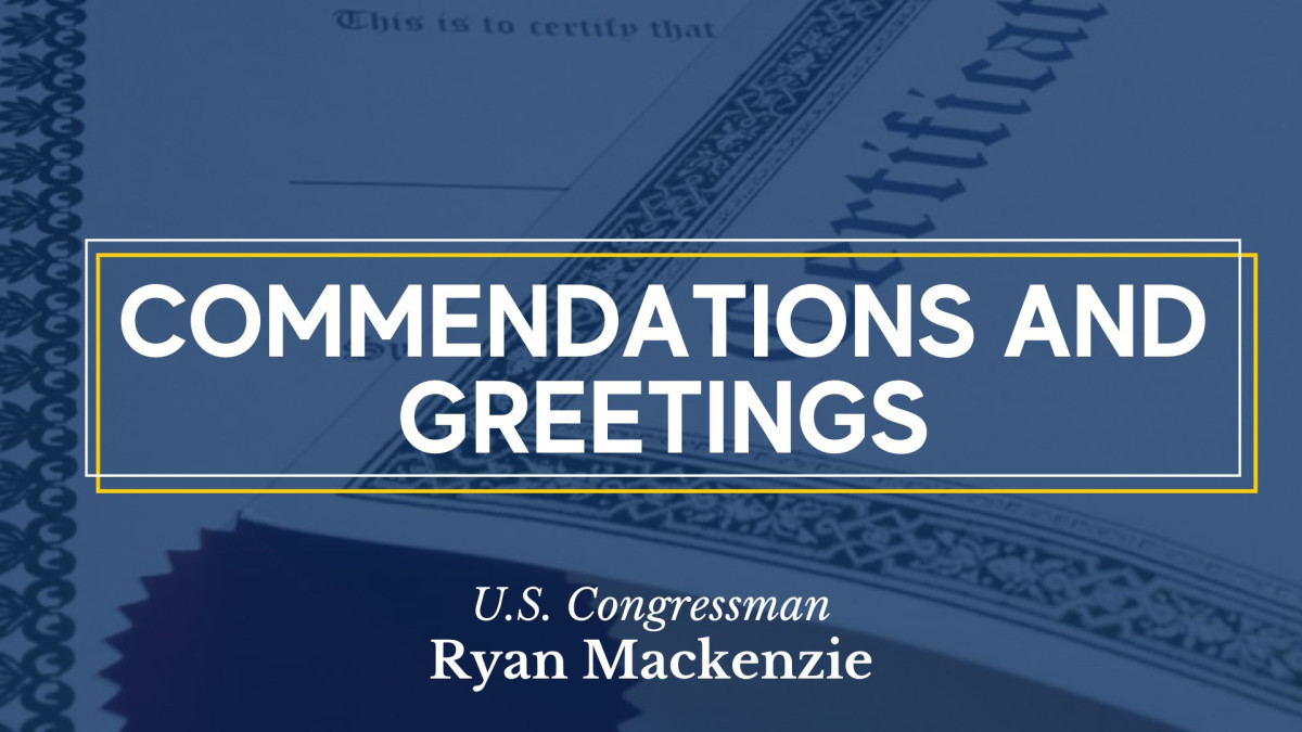 CommendationsAndGreetings