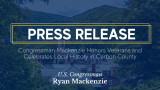 PressReleaseHonorsVeteransandCelebratesLocalHistory